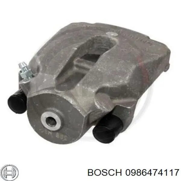 Купить 0986474117 Bosch Суппорт задний правый