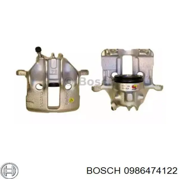 Суппорт тормозной передний правый 0986474122 Bosch