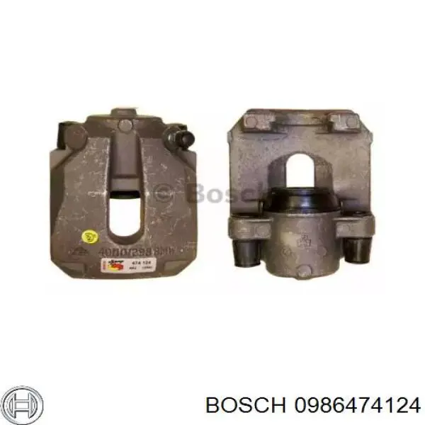 Суппорт тормозной задний правый 0986474124 Bosch