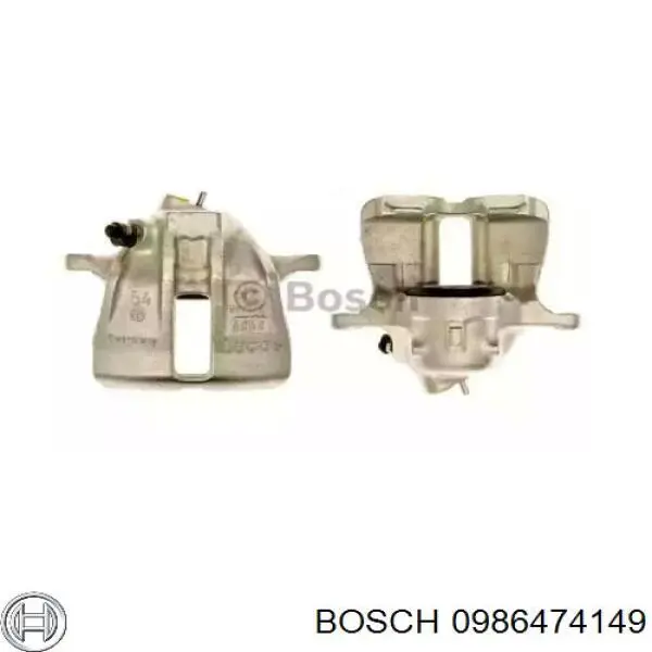 Суппорт тормозной передний правый 0986474149 Bosch