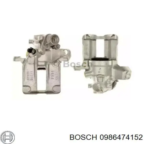 Суппорт тормозной задний правый 0986474152 Bosch