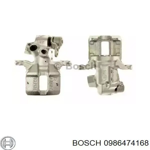 Суппорт тормозной задний правый 0986474168 Bosch