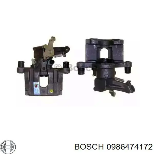 0 986 474 172 Bosch суппорт тормозной задний правый