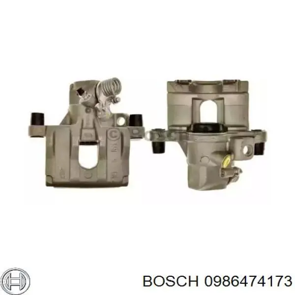 0 986 474 173 Bosch суппорт тормозной задний правый