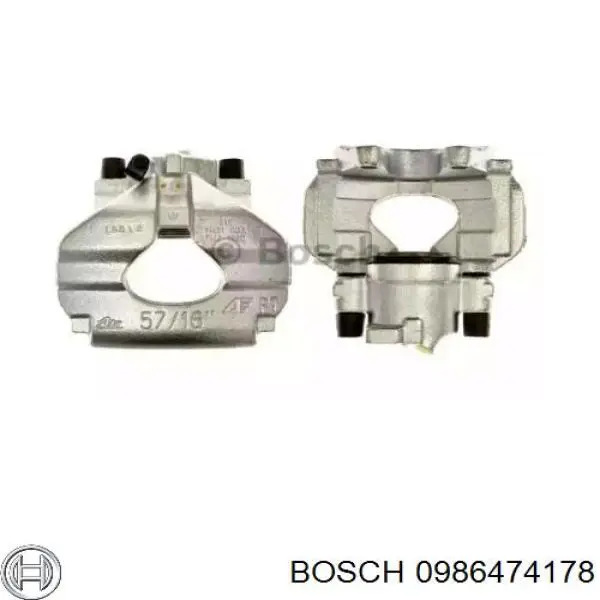 Суппорт тормозной передний правый 0986474178 Bosch