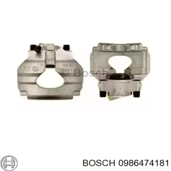 0 986 474 181 Bosch суппорт тормозной передний правый