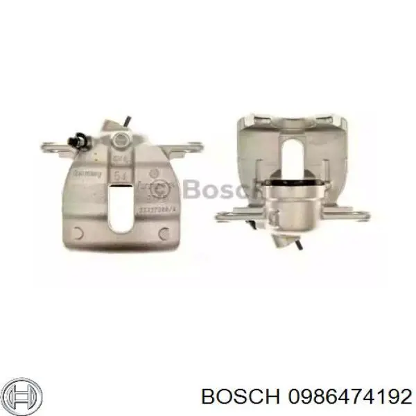 Суппорт тормозной передний правый 0986474192 Bosch