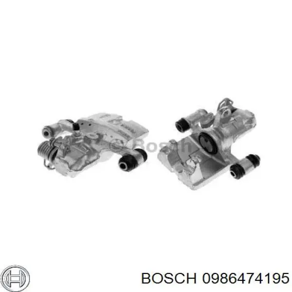 Суппорт тормозной задний правый 0986474195 Bosch