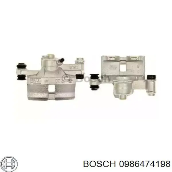 Суппорт тормозной задний правый 0986474198 Bosch