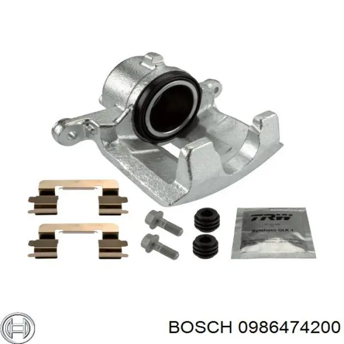 Купить 0986474200 Bosch Суппорт тормозной передний правый