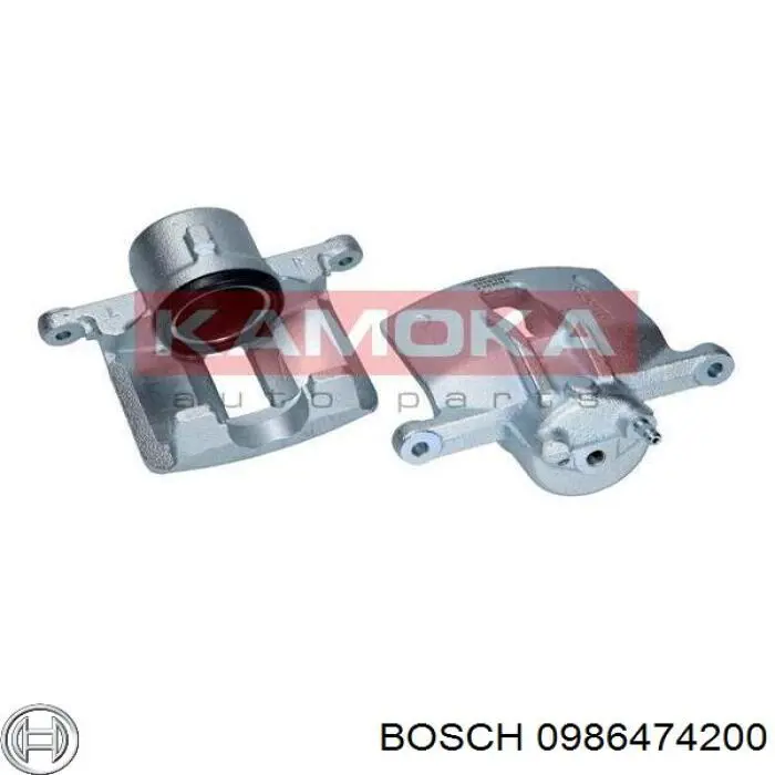 Суппорт тормозной передний правый 0986474200 Bosch