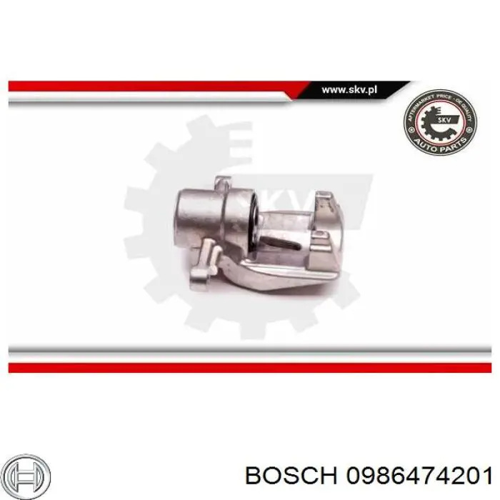 Задний правый суппорт Bosch 0986474201