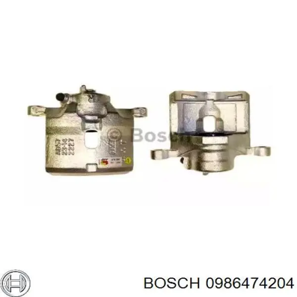 Суппорт тормозной задний левый 0986474204 Bosch