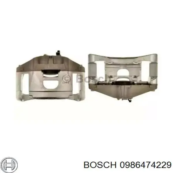 0 986 474 229 Bosch суппорт тормозной передний правый