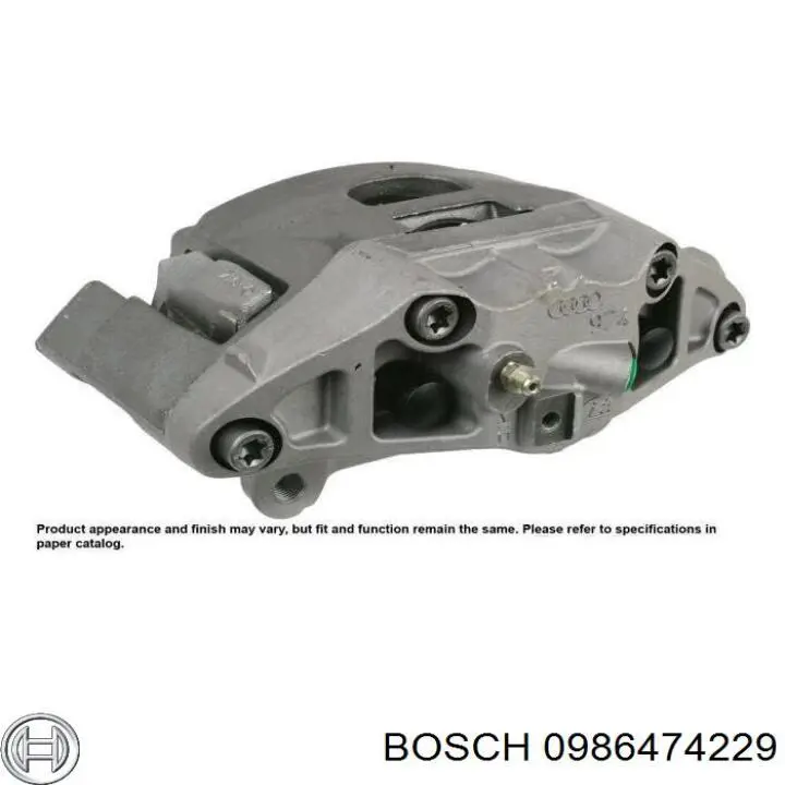 Купить 0986474229 Bosch Суппорт тормозной передний правый