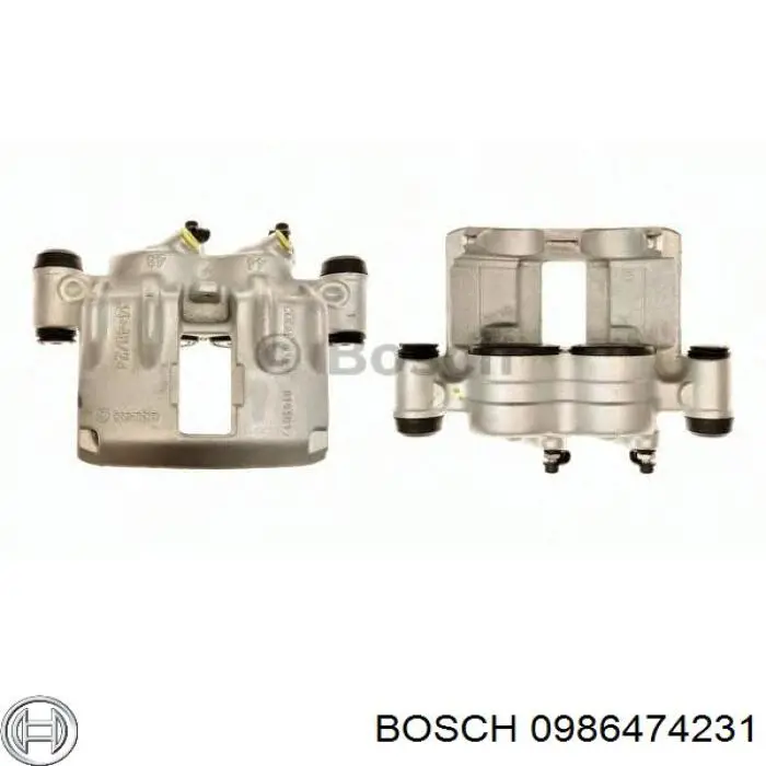Купить 0986474231 Bosch Суппорт тормозной передний правый