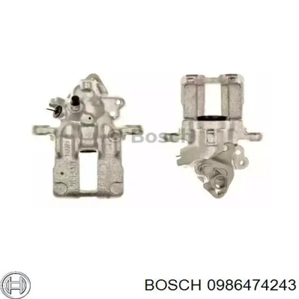 Суппорт тормозной задний правый 0986474243 Bosch