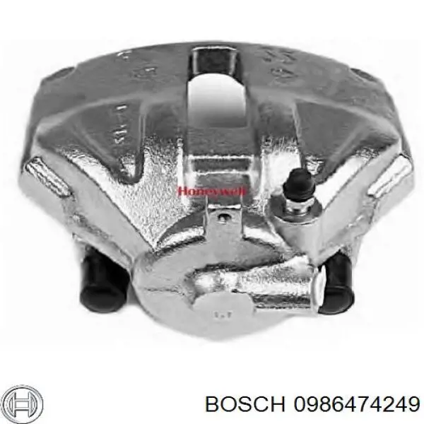 Суппорт тормозной передний левый Bosch 0986474249