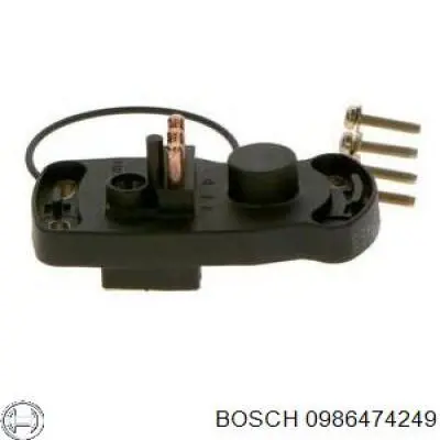 Купить 0986474249 Bosch Суппорт тормозной передний левый