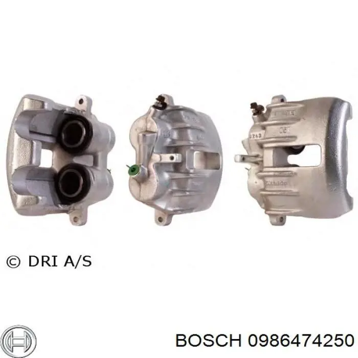 Суппорт тормозной передний правый 0986474250 Bosch