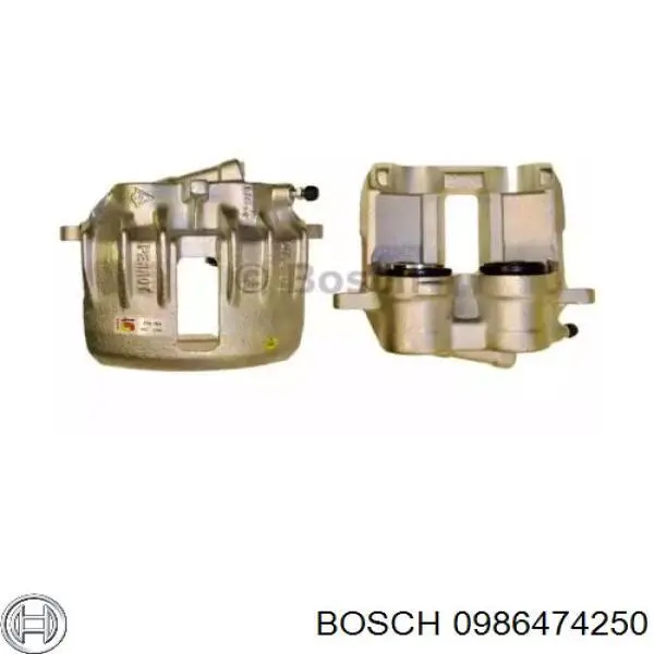 0 986 474 250 Bosch суппорт тормозной передний правый