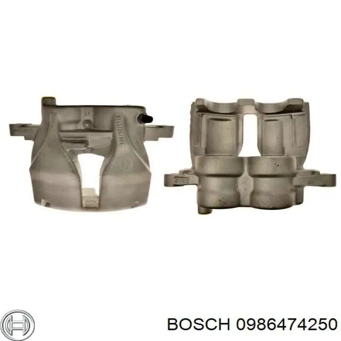 Купить 0986474250 Bosch Суппорт тормозной передний правый