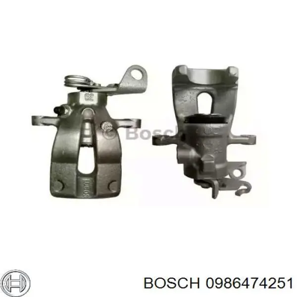 Суппорт тормозной задний правый 0986474251 Bosch