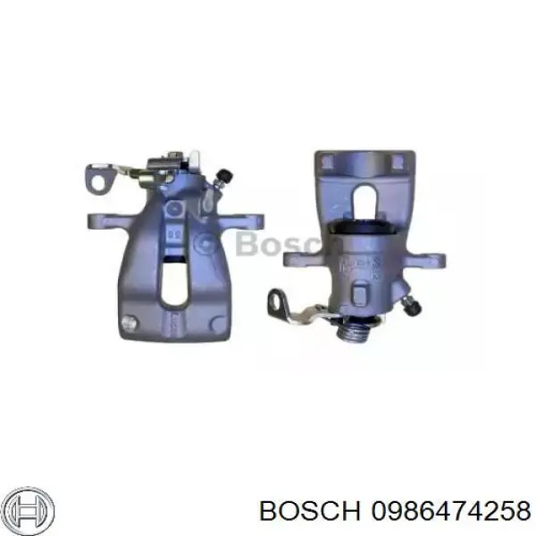 Суппорт тормозной задний правый Bosch 0986474258