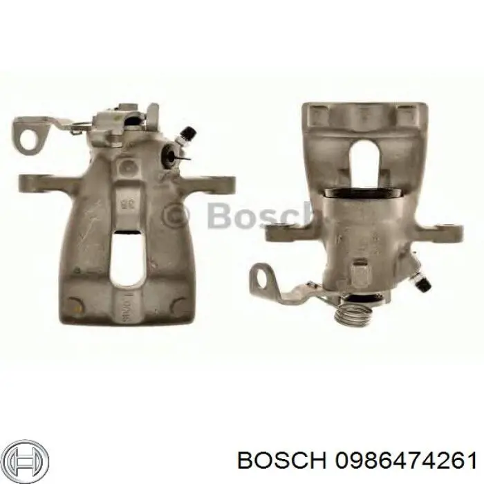 Суппорт тормозной задний левый 0986474261 Bosch