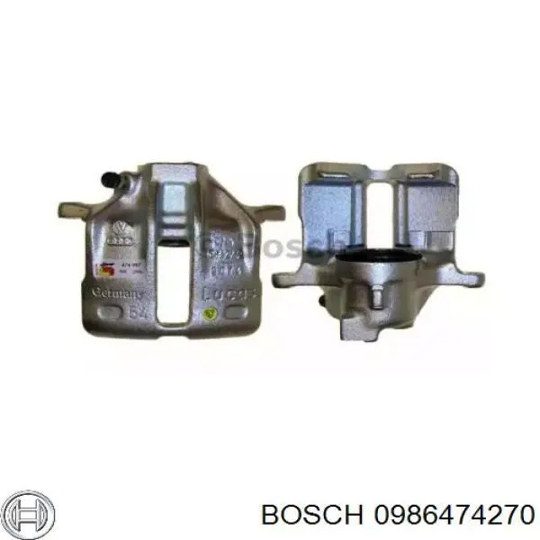 Суппорт тормозной передний правый 0986474270 Bosch