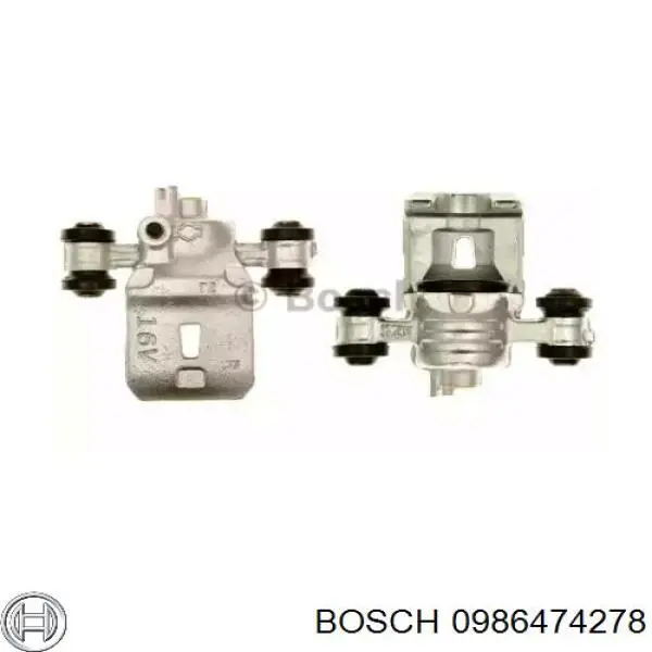 Суппорт тормозной передний правый 0986474278 Bosch