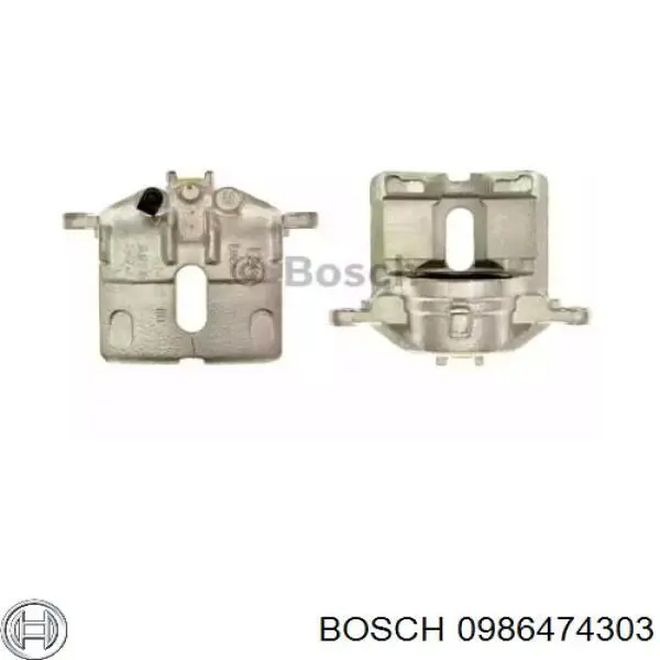 Суппорт тормозной передний правый 0986474303 Bosch