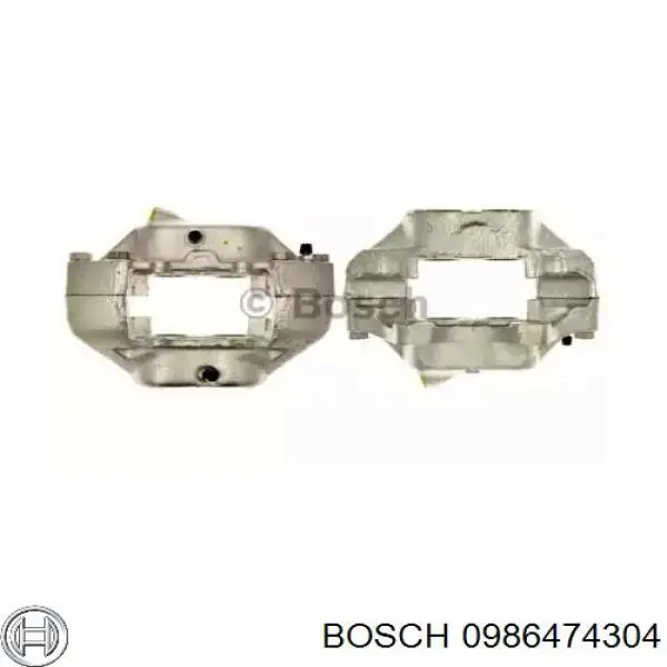 Суппорт тормозной передний правый 0986474304 Bosch