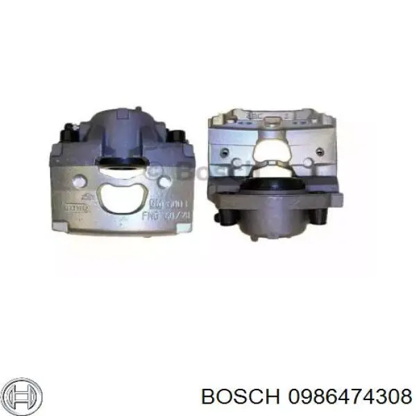 Суппорт тормозной передний правый 0986474308 Bosch