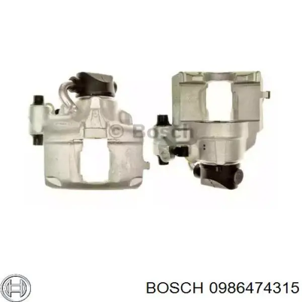 Суппорт тормозной передний правый 0986474315 Bosch