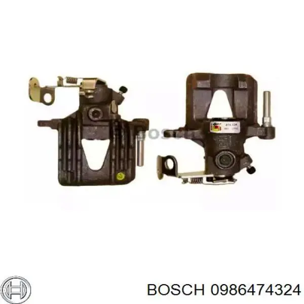 Суппорт тормозной задний правый 0986474324 Bosch