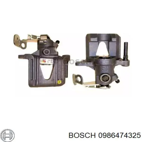 Суппорт тормозной задний правый 0986474325 Bosch