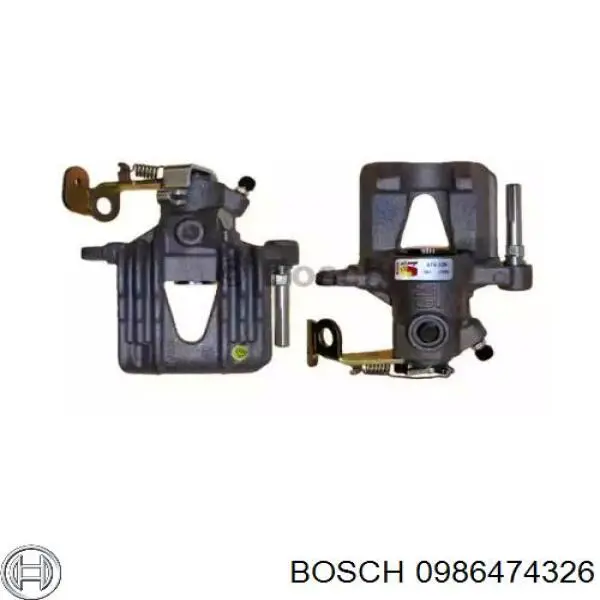 Суппорт тормозной задний правый 0986474326 Bosch