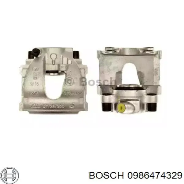 Суппорт тормозной передний правый 0986474329 Bosch