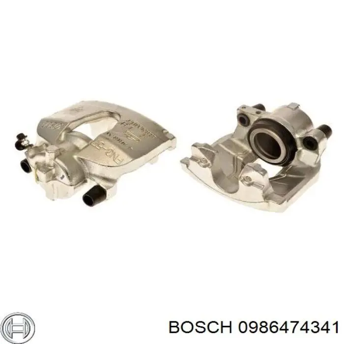 Суппорт тормозной передний правый Bosch 0986474341