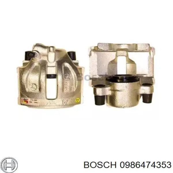 Суппорт тормозной задний правый 0986474353 Bosch