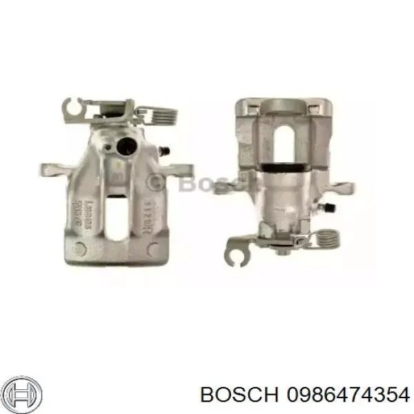 Суппорт тормозной задний правый 0986474354 Bosch