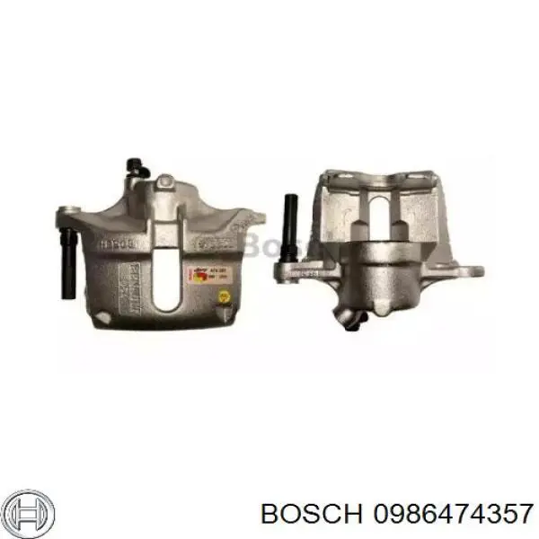 Суппорт тормозной передний правый 0986474357 Bosch