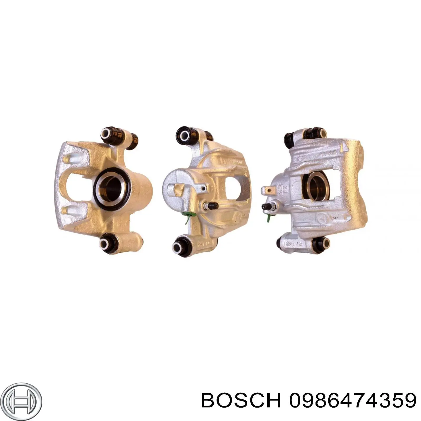 Тормозной суппорт правый задний Bosch 0986474359 цена, от 48.76 USD