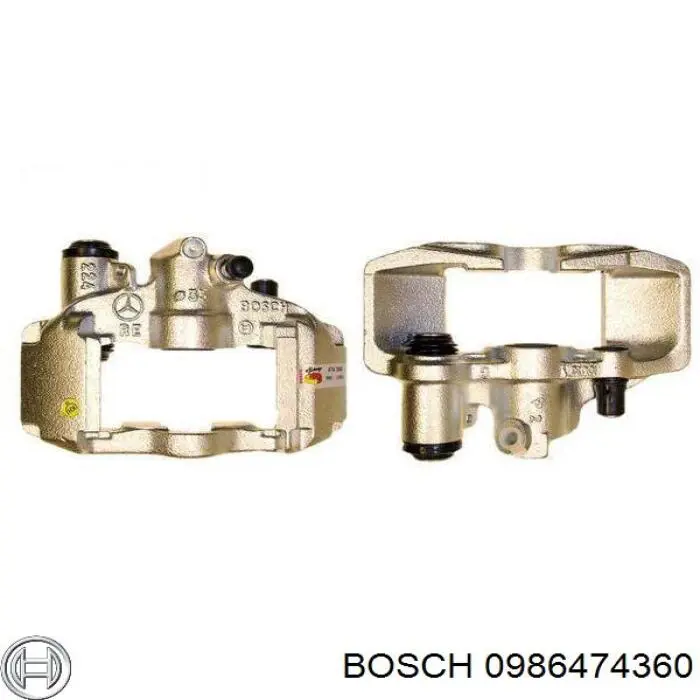 Суппорт тормозной задний левый 0986474360 Bosch