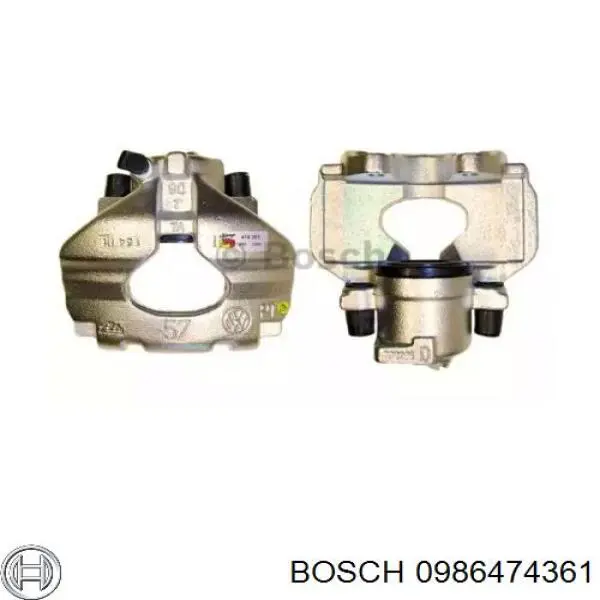 Суппорт тормозной передний правый 0986474361 Bosch