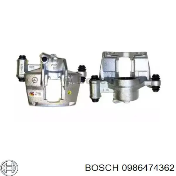 Суппорт тормозной передний левый 0986474362 Bosch