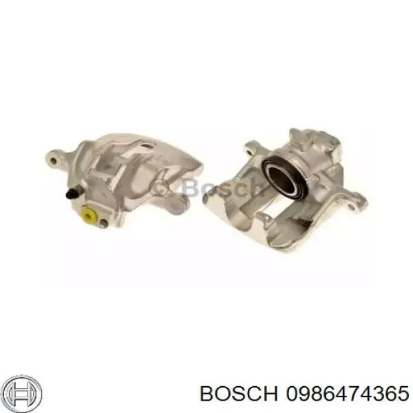 Суппорт тормозной задний правый 0986474365 Bosch