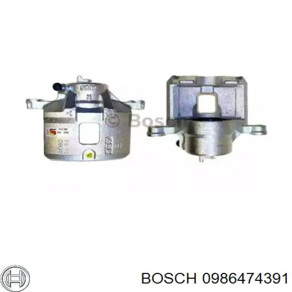 Суппорт тормозной передний правый 0986474391 Bosch