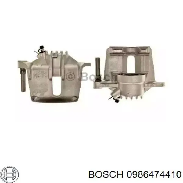 0986474410 Bosch суппорт тормозной передний правый